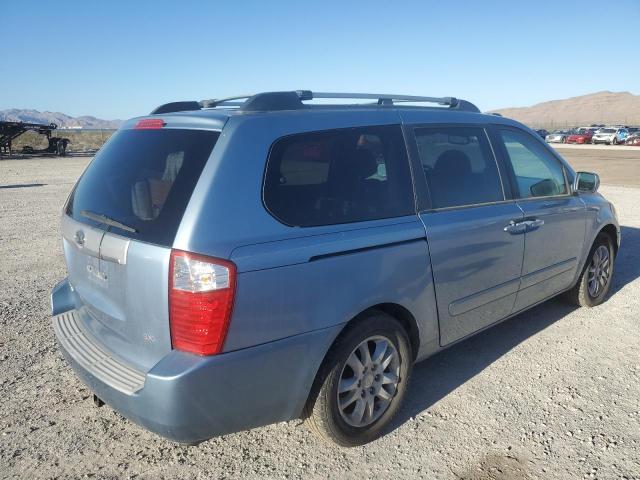 KNDMB233166036184 - 2006 KIA SEDONA EX BLUE photo 3