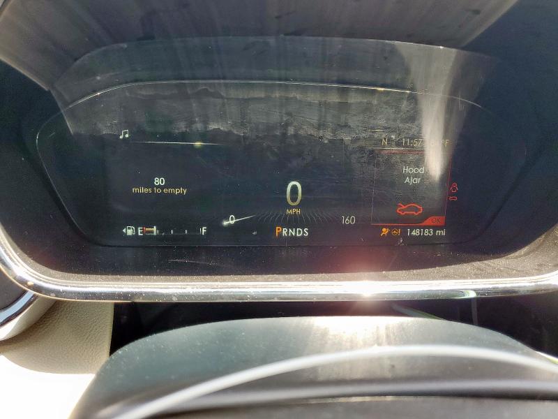 1LN6L9RP4H5600780 - 2017 LINCOLN CONTINENTAL RESERVE BURGUNDY photo 9