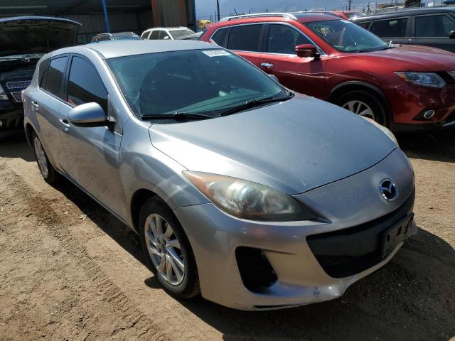 JM1BL1L7XD1747037 - 2013 MAZDA 3 I GRAY photo 4