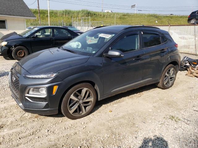 KM8K5CA51MU731195 - 2021 HYUNDAI KONA ULTIMATE GRAY photo 1