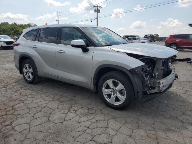 5TDBZRBH5MS118943 - 2021 TOYOTA HIGHLANDER L ვერცხლისფერი ფოტო 4