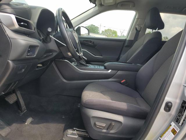 5TDBZRBH5MS118943 - 2021 TOYOTA HIGHLANDER L ვერცხლისფერი ფოტო 7