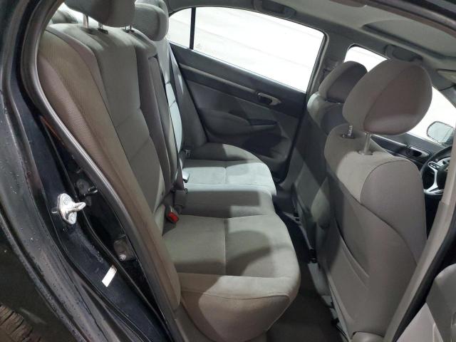 2HGFA1F82BH540346 - 2011 HONDA CIVIC EX BLACK photo 10