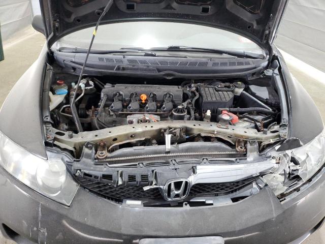 2HGFA1F82BH540346 - 2011 HONDA CIVIC EX BLACK photo 11