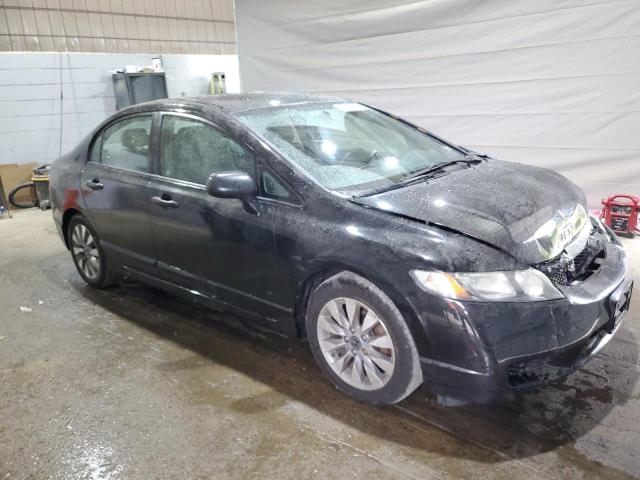 2HGFA1F82BH540346 - 2011 HONDA CIVIC EX BLACK photo 4