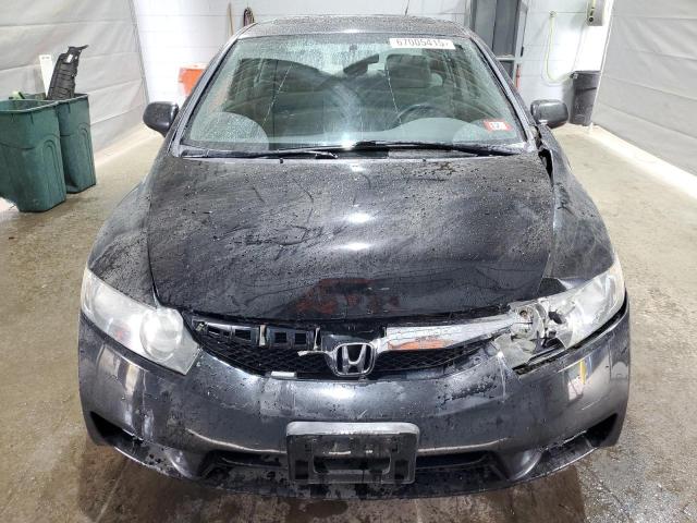 2HGFA1F82BH540346 - 2011 HONDA CIVIC EX BLACK photo 5