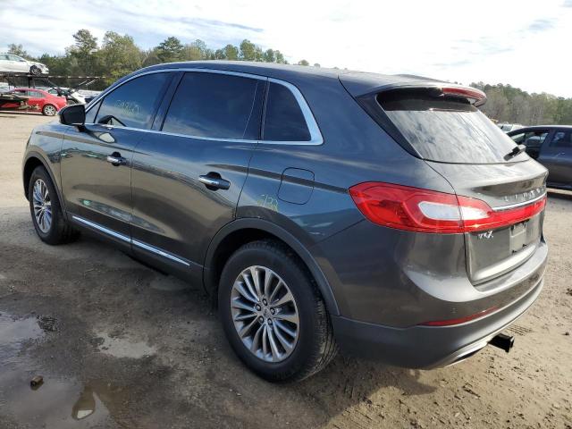 2LMPJ8KR2JBL23567 - 2018 LINCOLN MKX SELECT GRAY photo 2