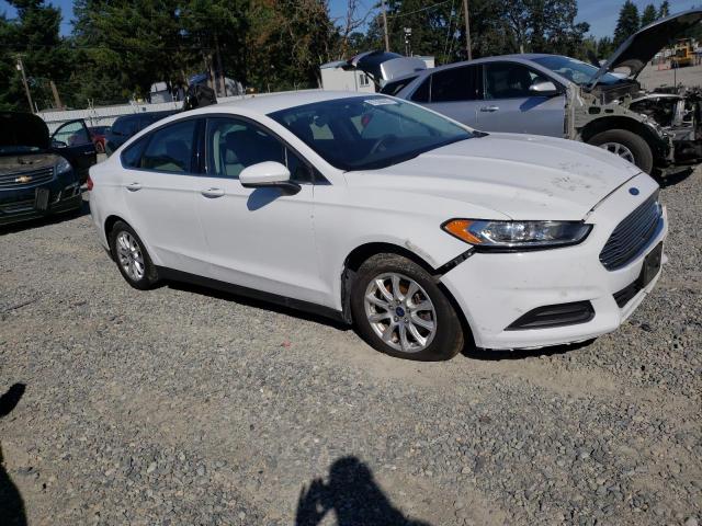 3FA6P0G75GR216158 - 2016 FORD FUSION S WHITE photo 4