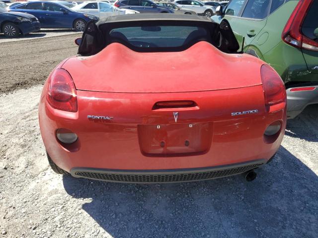 1G2MB35B76Y112865 - 2006 PONTIAC SOLSTICE RED photo 6