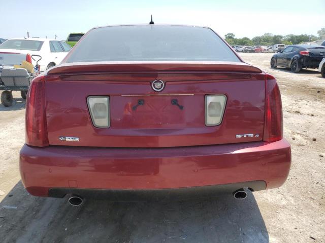 1G6DC67A860151741 - 2006 CADILLAC STS MAROON photo 6