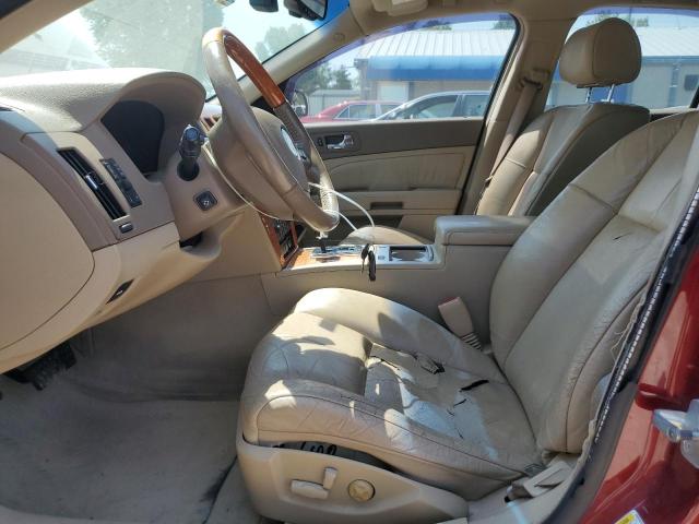 1G6DC67A860151741 - 2006 CADILLAC STS MAROON photo 7