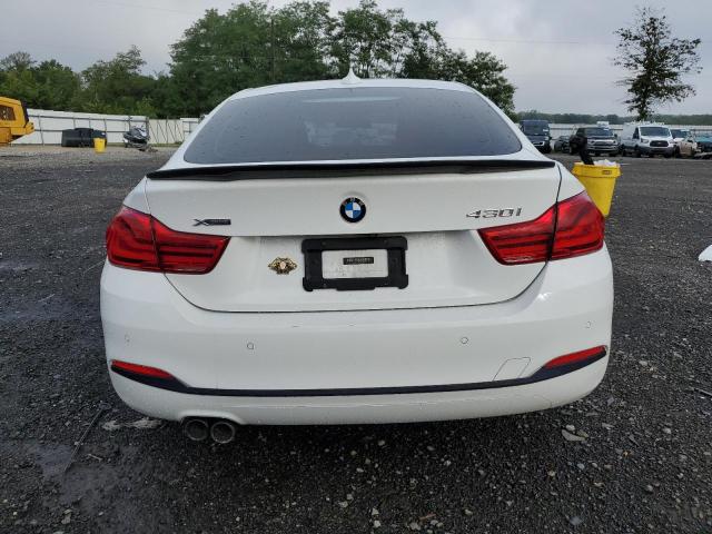 WBA4J3C56JBL03827 - 2018 BMW 430XI GRAN COUPE WHITE photo 6