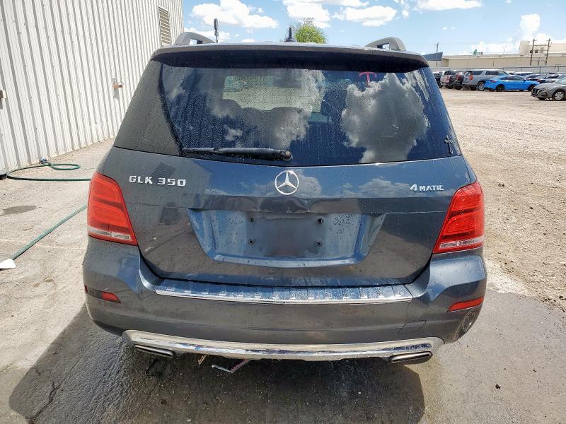 WDCGG8JB6DG123222 - 2013 MERCEDES-BENZ GLK 350 4MATIC GRAY photo 6