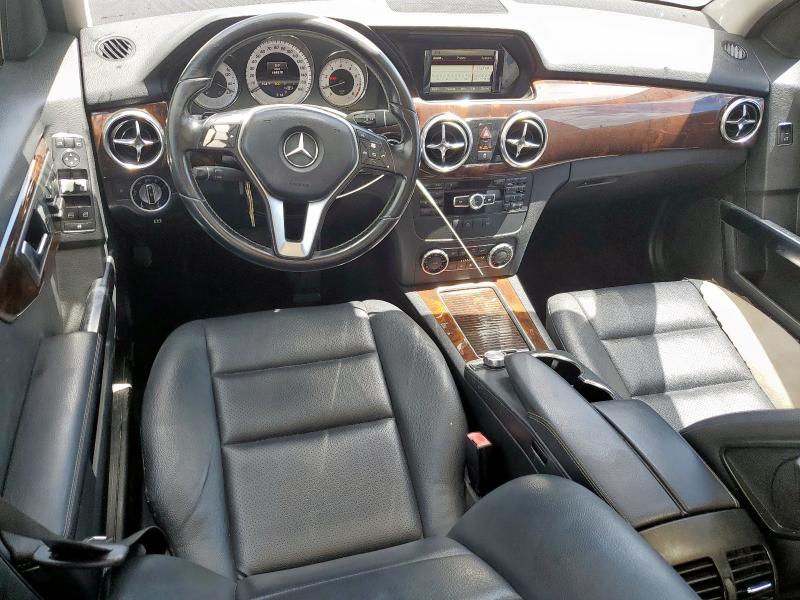 WDCGG8JB6DG123222 - 2013 MERCEDES-BENZ GLK 350 4MATIC GRAY photo 8