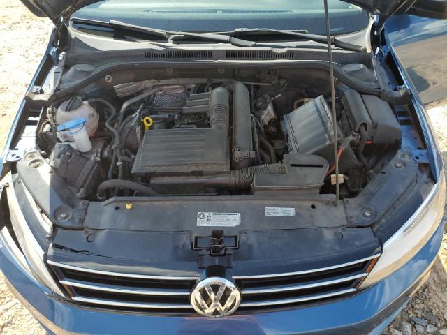 3VWD67AJ4GM405279 - 2016 VOLKSWAGEN JETTA SE BLUE photo 11