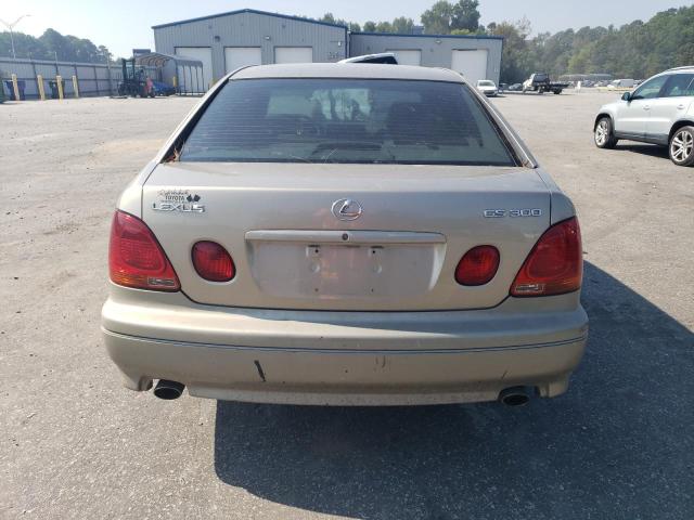 JT8BD69S110115971 - 2001 LEXUS GS 300 GOLD photo 6