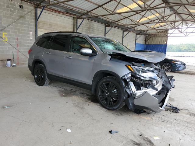 5FNYF6H22NB091761 - 2022 HONDA PILOT SE SILVER photo 4