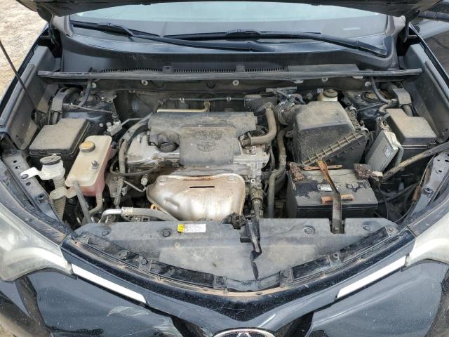 2T3ZFREV1GW310002 - 2016 TOYOTA RAV4 LE BLACK photo 11