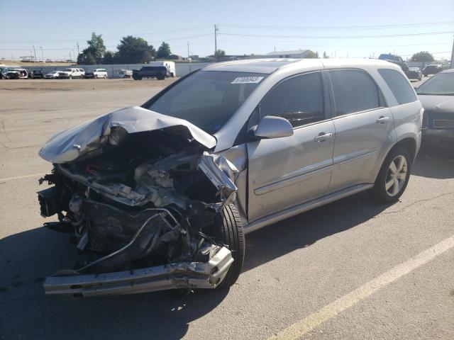 2CNDL537486036402 - 2008 CHEVROLET EQUINOX SPORT SILVER photo 1