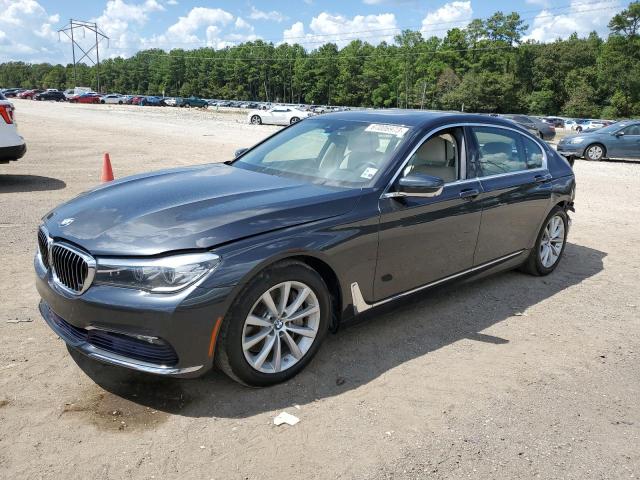 WBA7E2C53GG504589 - 2016 BMW 740 I GRAY photo 1