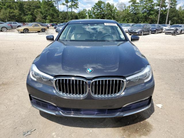 WBA7E2C53GG504589 - 2016 BMW 740 I GRAY photo 5