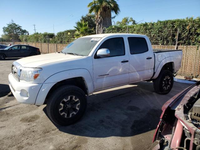 5TEJU4GNXAZ722577 - 2010 TOYOTA TACOMA DOUBLE CAB PRERUNNER WHITE photo 1