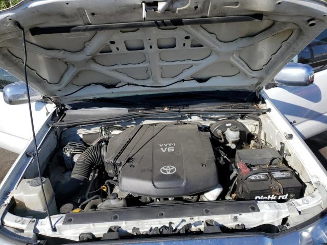 5TEJU4GNXAZ722577 - 2010 TOYOTA TACOMA DOUBLE CAB PRERUNNER WHITE photo 11