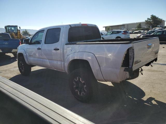 5TEJU4GNXAZ722577 - 2010 TOYOTA TACOMA DOUBLE CAB PRERUNNER WHITE photo 2