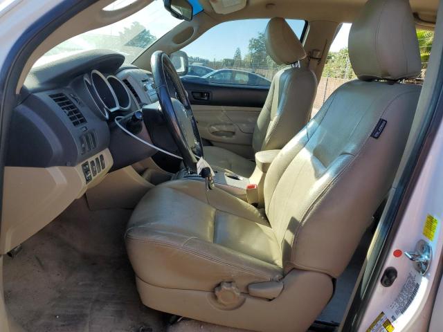 5TEJU4GNXAZ722577 - 2010 TOYOTA TACOMA DOUBLE CAB PRERUNNER WHITE photo 7