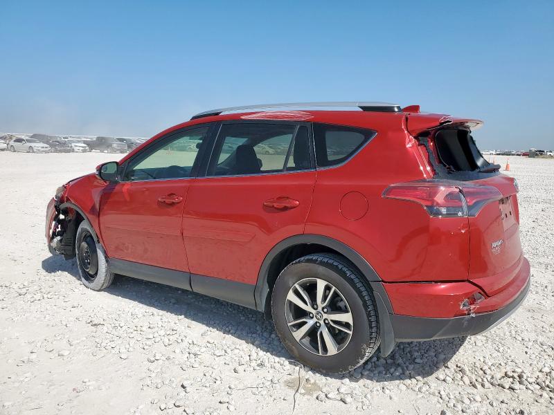 JTMWFREV5GJ062886 - 2016 TOYOTA RAV4 XLE RED photo 2
