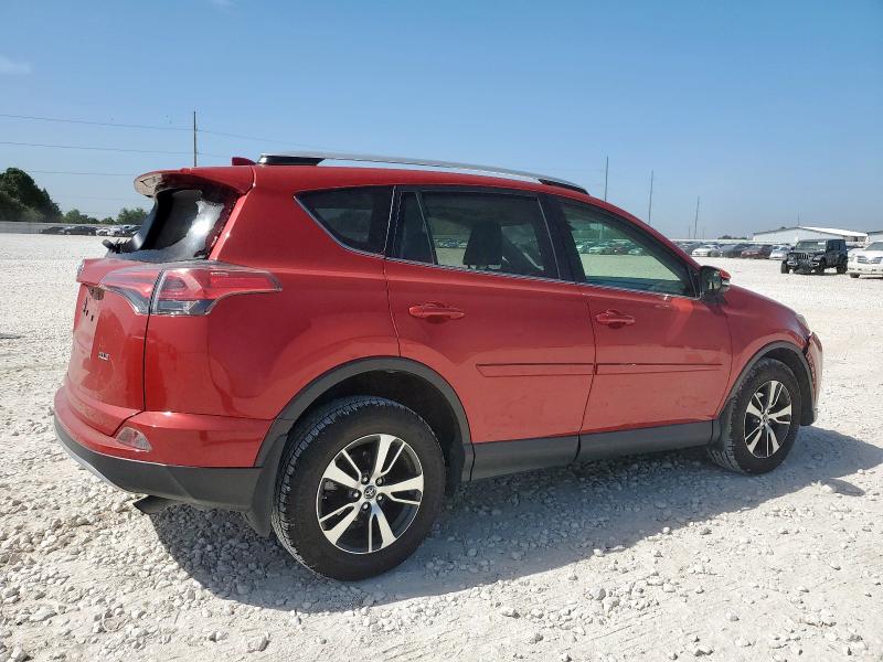 JTMWFREV5GJ062886 - 2016 TOYOTA RAV4 XLE RED photo 3