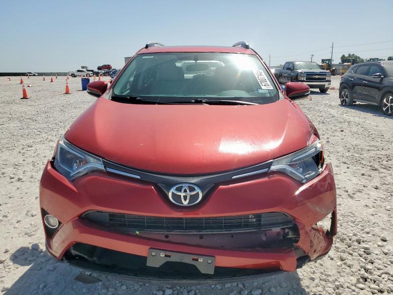 JTMWFREV5GJ062886 - 2016 TOYOTA RAV4 XLE RED photo 5