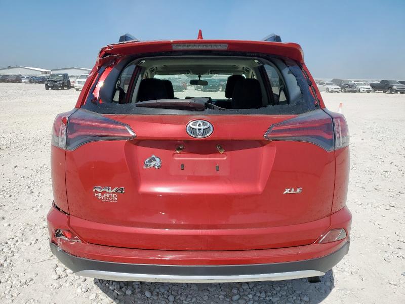 JTMWFREV5GJ062886 - 2016 TOYOTA RAV4 XLE RED photo 6
