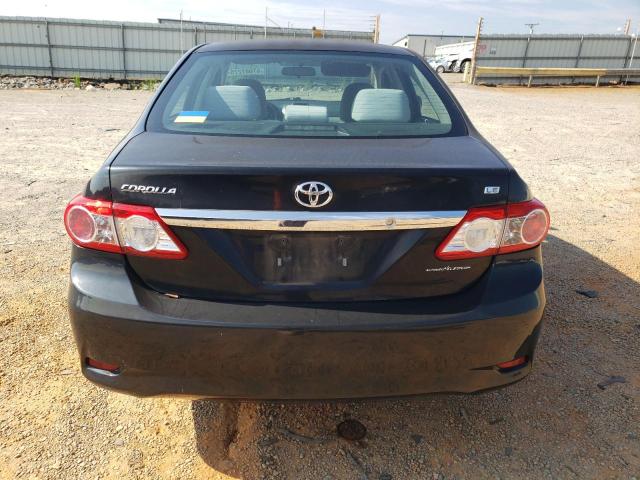 2T1BU4EE3CC774004 - 2012 TOYOTA COROLLA LE BASE BLACK photo 6