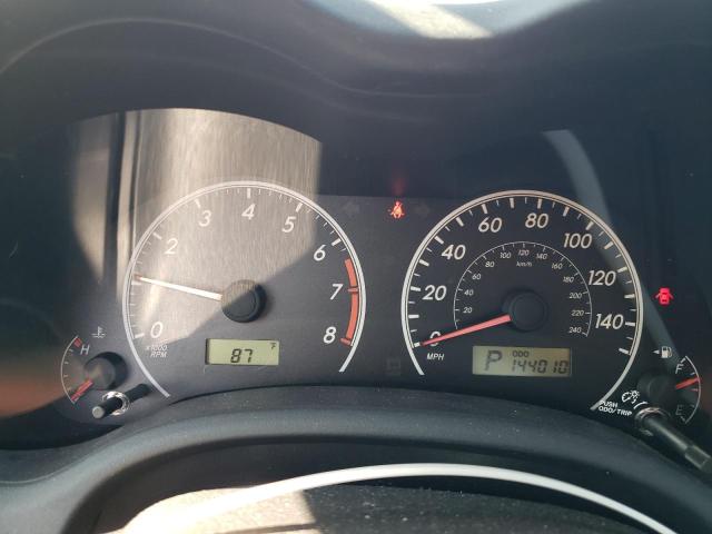 2T1BU4EE3CC774004 - 2012 TOYOTA COROLLA LE BASE BLACK photo 9