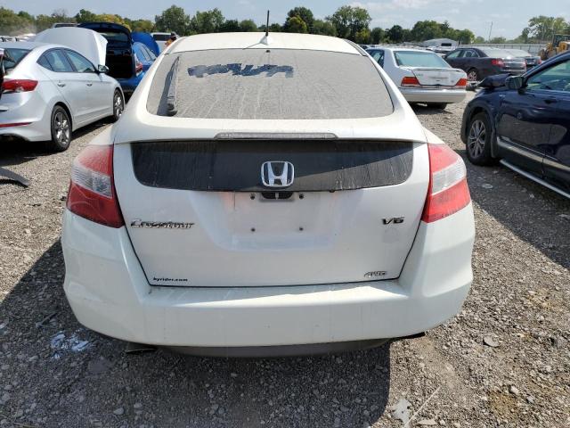 5J6TF2H53CL004659 - 2012 HONDA CROSSTOUR EXL WHITE photo 6