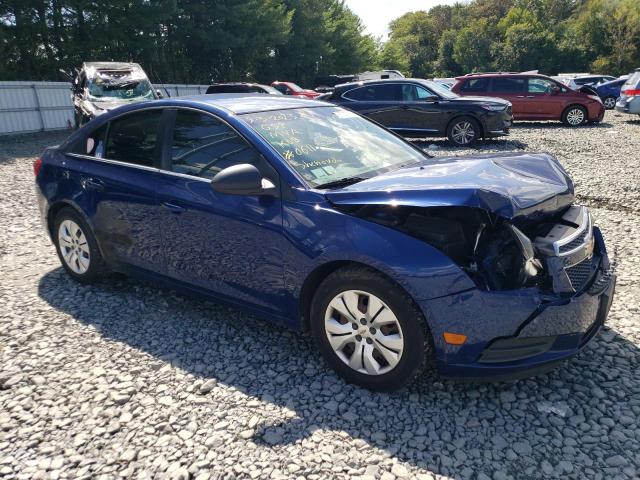 1G1PC5SH9C7280611 - 2012 CHEVROLET CRUZE LS BLUE photo 4