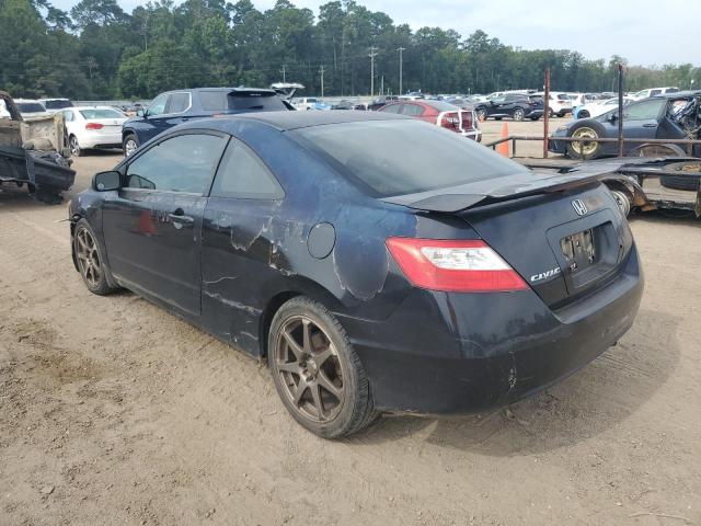 2HGFG12827H004959 - 2007 HONDA CIVIC EX BLACK photo 2