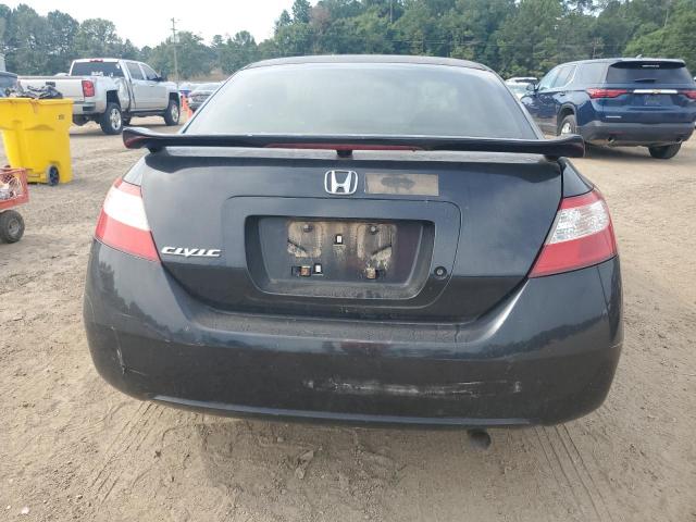 2HGFG12827H004959 - 2007 HONDA CIVIC EX BLACK photo 6