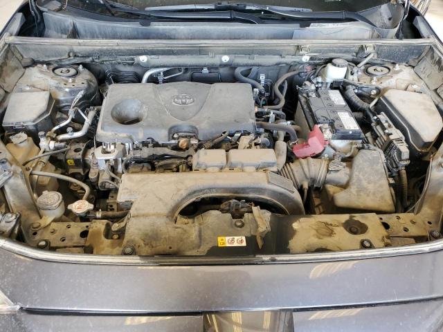 2T3W1RFV3MC171987 - 2021 TOYOTA RAV4 XLE GRAY photo 12