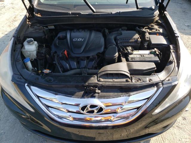 5NPEC4ACXCH377455 - 2012 HYUNDAI SONATA SE BLACK photo 11