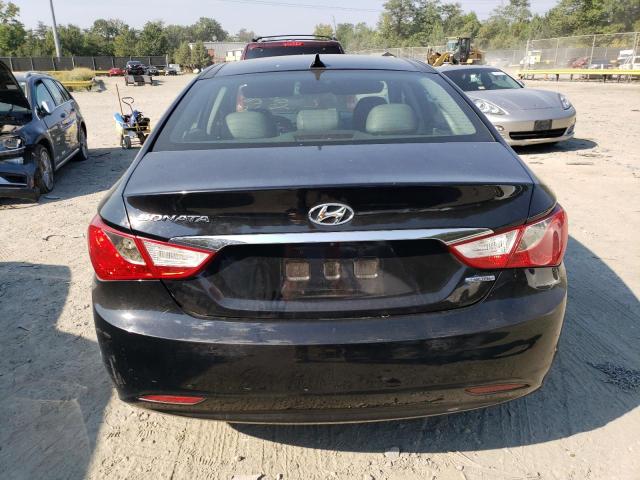 5NPEC4ACXCH377455 - 2012 HYUNDAI SONATA SE BLACK photo 6