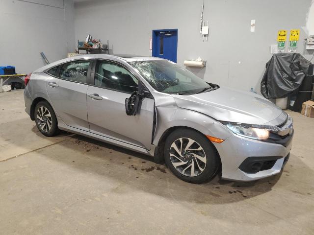 2HGFC2F83JH004844 - 2018 HONDA CIVIC EX GRAY photo 4