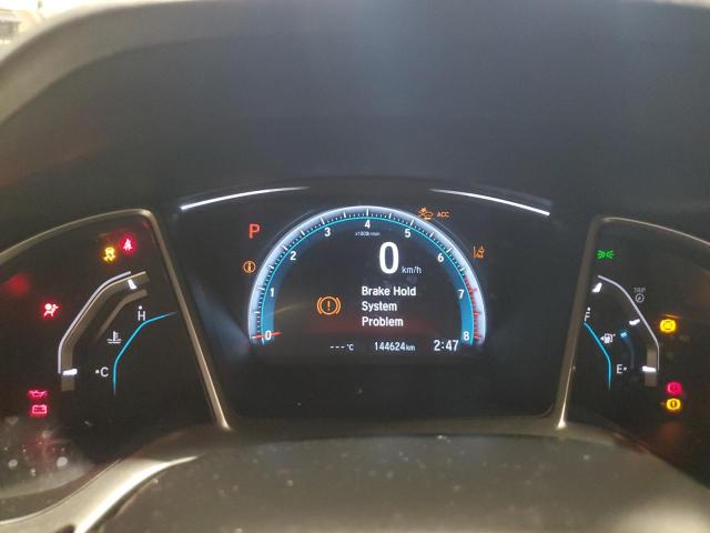 2HGFC2F83JH004844 - 2018 HONDA CIVIC EX GRAY photo 9