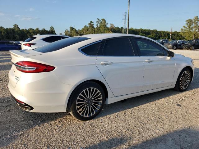 3FA6P0K99JR143196 - 2018 FORD FUSION TITANIUM/PLATINUM WHITE photo 3