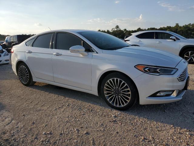 3FA6P0K99JR143196 - 2018 FORD FUSION TITANIUM/PLATINUM WHITE photo 4