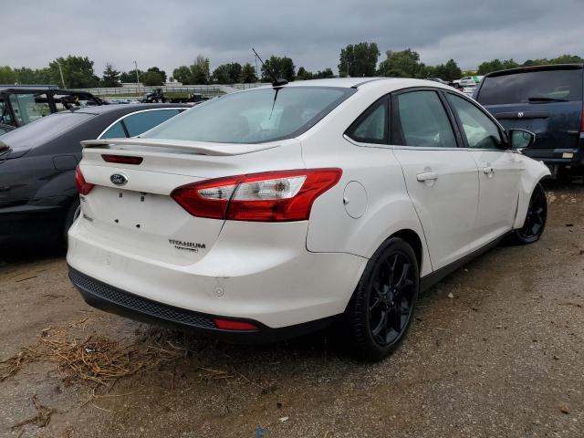 1FADP3J26EL459317 - 2014 FORD FOCUS TITANIUM WHITE photo 3