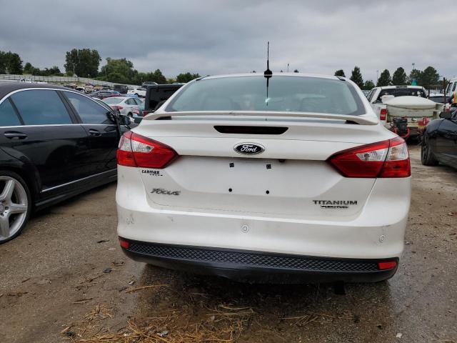 1FADP3J26EL459317 - 2014 FORD FOCUS TITANIUM WHITE photo 6