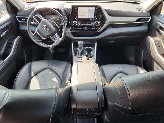 5TDHZRBH0NS574196 - 2022 TOYOTA HIGHLANDER XLE Սև լուսանկար 8