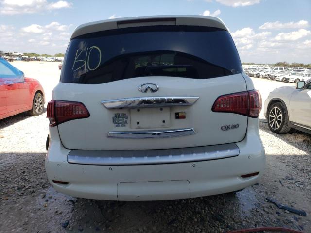 JN8AZ2NF8H9641198 - 2017 INFINITI QX80 BASE WHITE photo 6